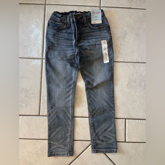 NWT Cat & Jack Boys skinny Jean - size 8 Husky - Picture 2 of 5
